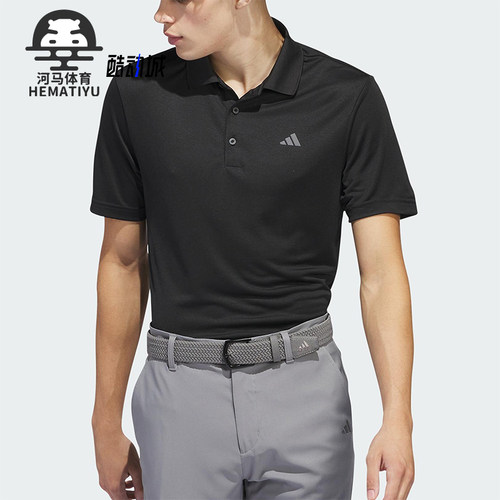 Adidas/阿迪达斯正品2025夏季男士透气经典运动翻领POLO衫IN6418