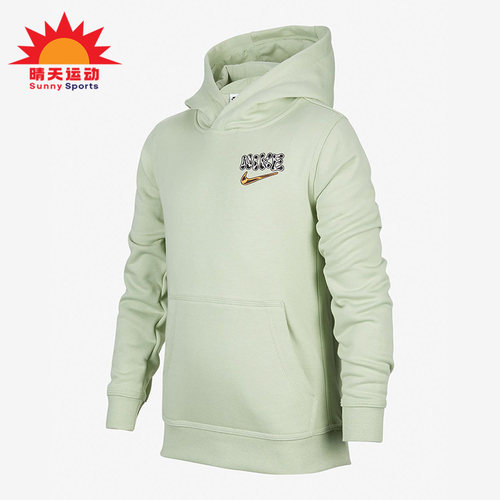Nike/耐克正品休闲大童时尚潮流运动卫衣套头衫 DM4092-343