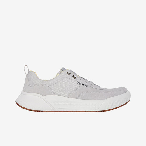 Skechers/斯凯奇正品2024年秋季男士简约绑带高回弹跑步鞋