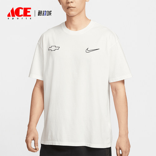 Nike/耐克正品Devin Booker男士宽松简约经典图案T恤HV6691-133
