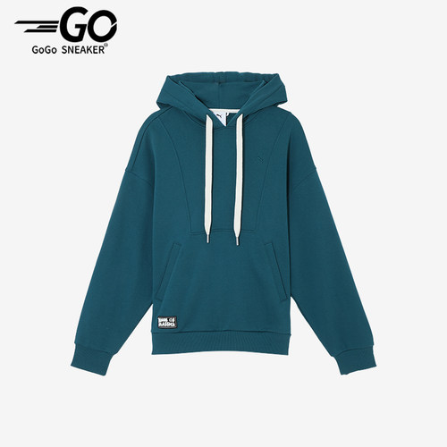 Puma/彪马正品运动男女加绒保暖连帽休闲卫衣套头衫631530-60