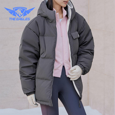 Adidas/阿迪达斯正品JACKET DOWN男士休闲双面穿连帽羽绒服KQ5543