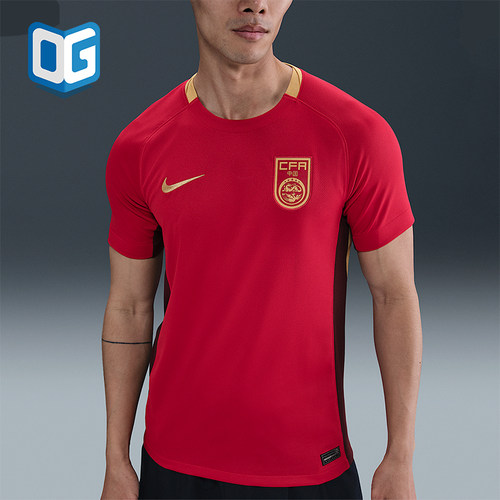 Nike/耐克正品Dri-FIT男士运动足球训练透气经典球衣FZ9018-687
