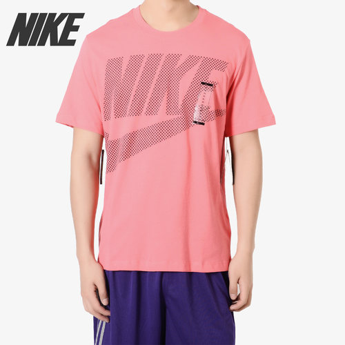Nike/耐克正品男装 当季新款运动T恤宽松大LOGO半袖 AT2734