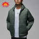 休闲运动连帽保暖梭织棉服FZ3163 JORDAN男士 351 耐克正品 Nike