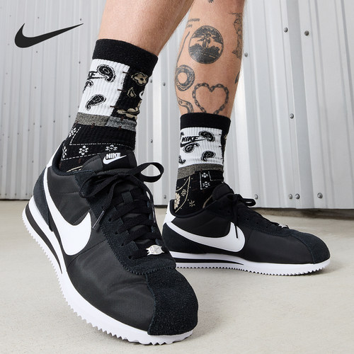 Nike/耐克官方正品Cortez TXT男女同款低帮休闲运动鞋HF0263-001