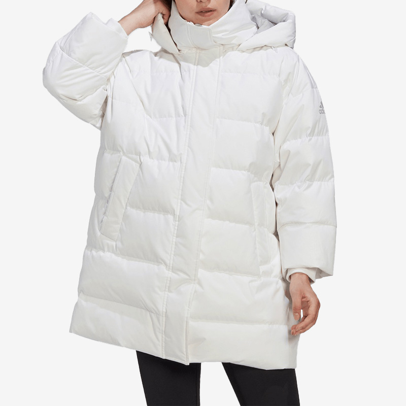 Adidas/阿迪达斯正品秋季新款女子冬季户外运动羽绒服 GE9987
