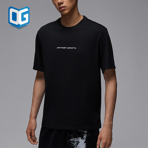 Nike/耐克正品Jordan男士柔软轻盈透气针织运动短袖IB6762-010