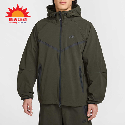 Nike/耐克正品Tech Windrunner男士梭织拉链外套HM7152-355
