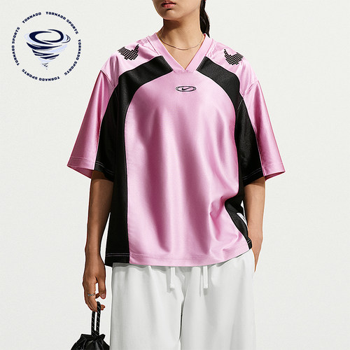 Nike/耐克正品AS W NK STREET GFX女士V头短袖T恤IQ6138-621