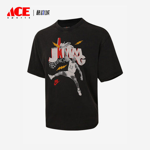 Nike/耐克正品2025夏季款男士图案休闲经典透气短袖HJ2930-010