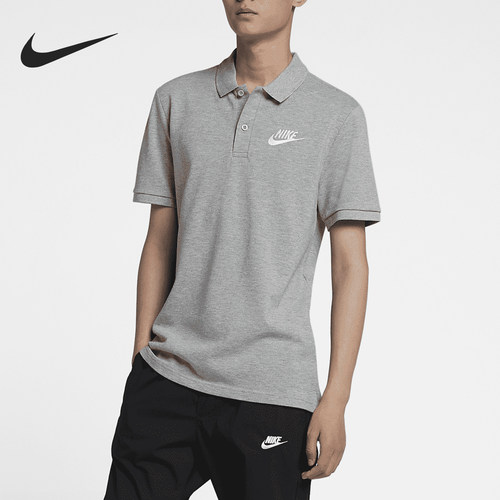 Nike/耐克正品当季男子短袖 新款运动POLO衫透气翻领T恤 909747