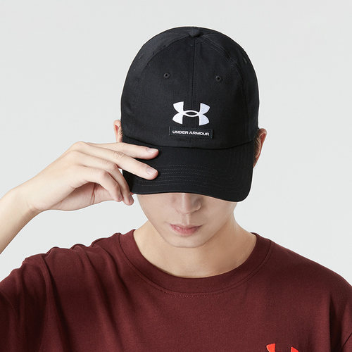 安德玛正品UA Branded男女训练运动帽遮阳棒球帽鸭舌帽1369783