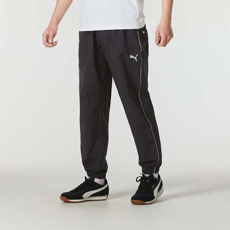 Puma/彪马官方正品当季新款男女梭织宽松透气休闲运动长裤