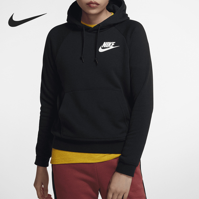 Nike/耐克正品当季女子运动休闲舒适连帽卫衣套头衫CW6419-010
