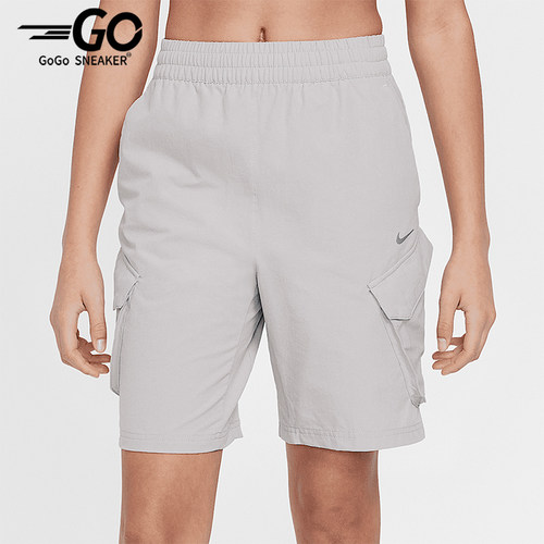 Nike/耐克正品夏季新款大童户外复古梭织休闲运动长裤FZ4903-009
