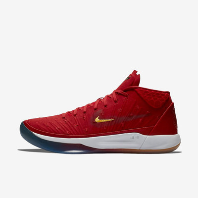 Nike耐克正品Kobe A.D.男子中帮减震耐磨防滑篮球鞋AQ2721-600