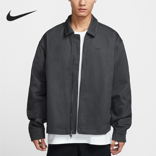 Nike/耐克官方正品Life男士运动休闲复古拉链夹克外套HV1329-060