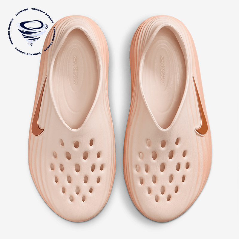 Nike/耐克正品ReactX Rejuven8女士休闲一脚蹬透气凉鞋HV5062-802