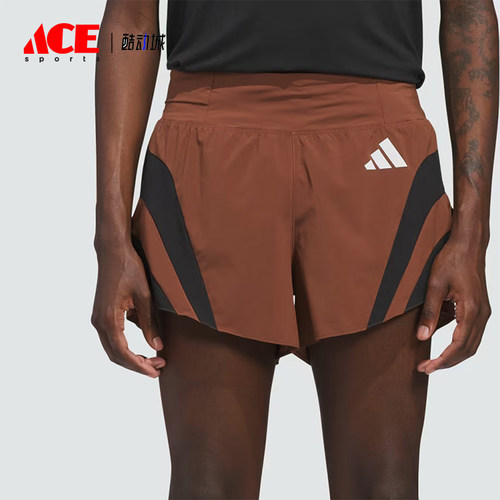 Adidas/阿迪达斯正品男女同款跑步修身日常运动短裤KH1642