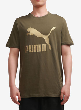 Puma/彪马正品当季新款男子休闲健身训练运动短袖T恤532280-44