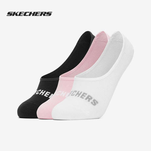 Skechers/斯凯奇正品夏季休闲运动棉袜浅口袜舒适船袜三对装