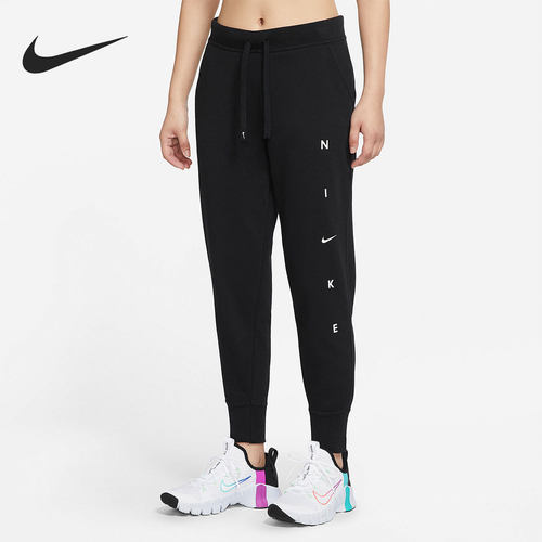 Nike/耐克正品新款女子休闲运动训练针织收口长裤 DJ0772-010