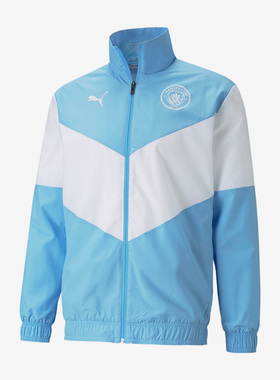 Puma/彪马正品新款男子曼城球迷版训练运动夹克外套764507-01