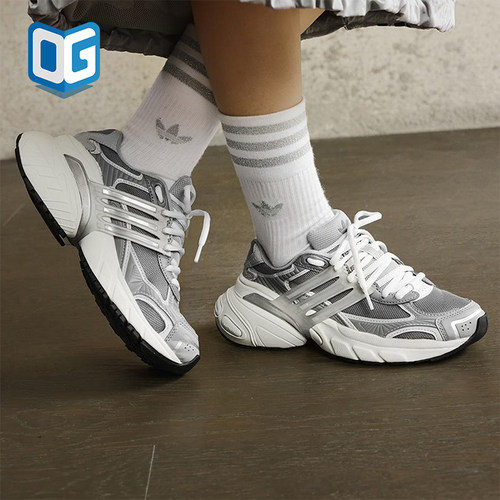 Adidas/阿迪达斯正品三叶草女士经典厚底透气运动老爹鞋JI2815
