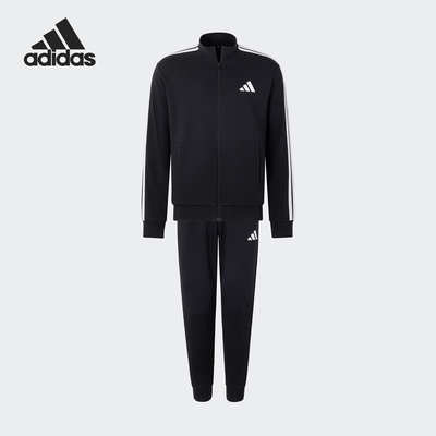 Adidas/阿迪达斯正品春秋新款男女运动休闲长袖套装JZ1155