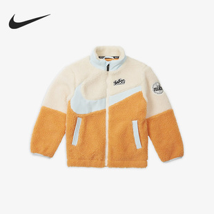小童仿羊羔绒加厚保暖外套DZ9740 Nike 新款 当季 871 耐克正品