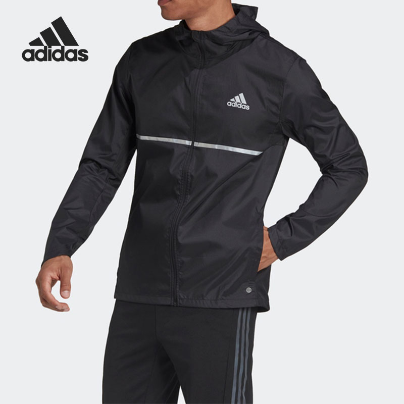Adidas/阿迪达斯官方正品OWN THE男子跑步运动训练夹克外套H58592