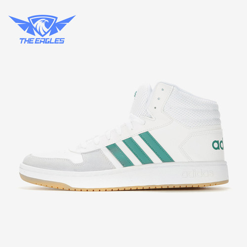 Adidas/阿迪达斯正品NEO男士系带轻便日常休闲时尚中帮板鞋EE7385