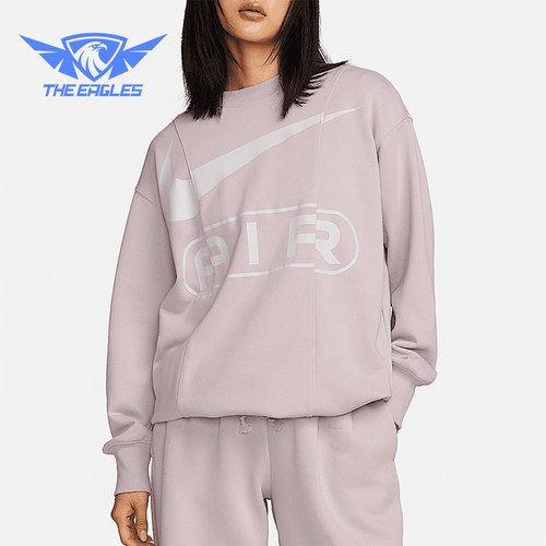 Nike/耐克正品2025新款女士宽松透气经典卫衣套头衫FN1898-019