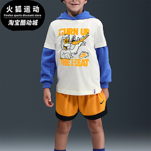 HV5202 Nike 大童圆领卡通印花柔软透气运动短袖 夏季 133 耐克正品