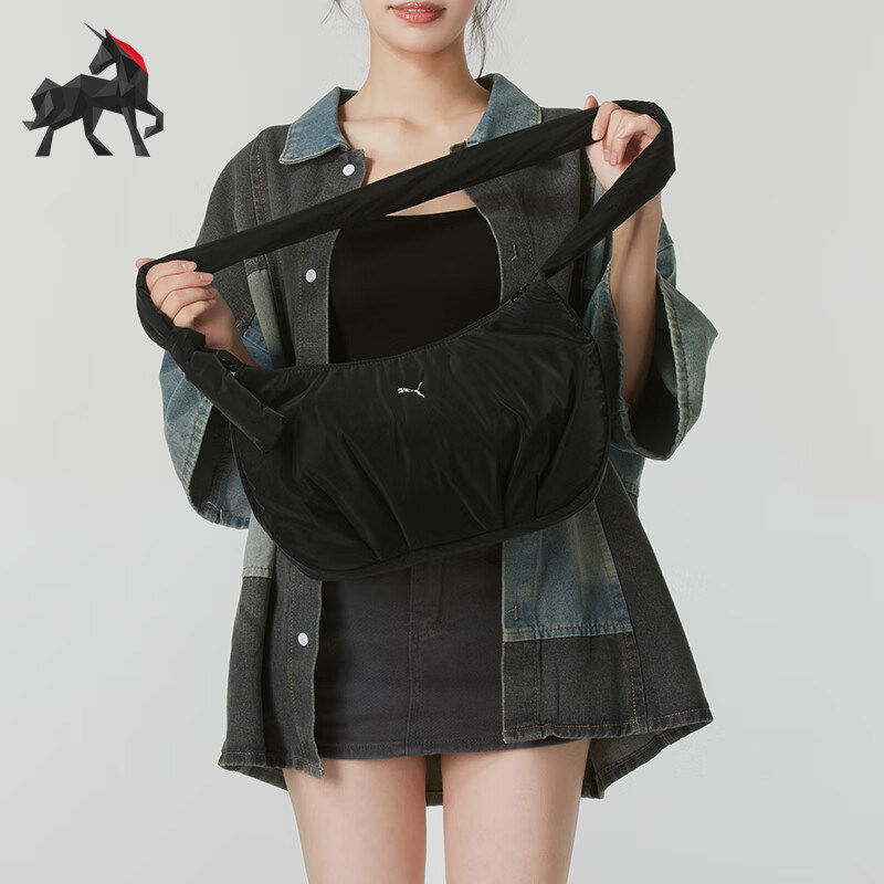 Puma/彪马正品秋季新款女士潮流休闲户外便携收纳单肩斜挎包
