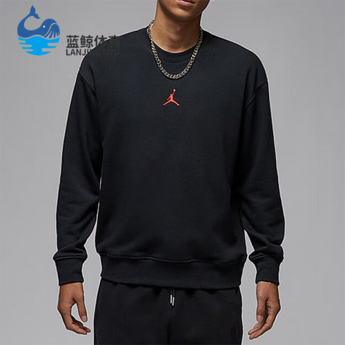 Nike/耐克正品JORDAN男士针织圆领运动训练卫衣IB5605-010