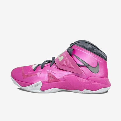 Nike耐克正品LeBron Soldier 7男中帮减震防滑篮球鞋599264-600