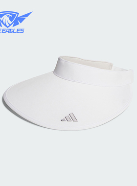 Adidas/阿迪达斯正品WIDE BRIM VISOR女士运动遮阳空顶帽JE2503