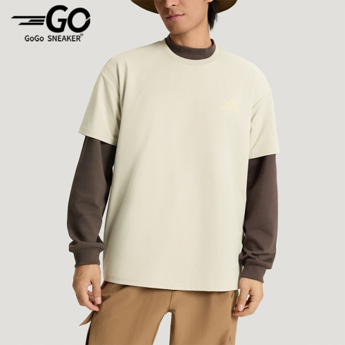 Adidas/阿迪达斯正品夏季男士运动户外时尚印花宽松短袖T恤KE3703