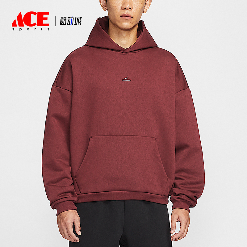 Nike/耐克正品2025男士柔软篮球运动宽松加绒连帽卫衣IM5919-619