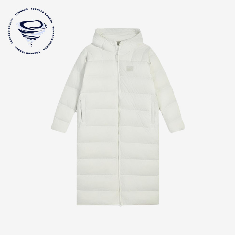 Puma/彪马正品FW25LONGHOODEDDOWNCOAT白色羽绒服693573-05