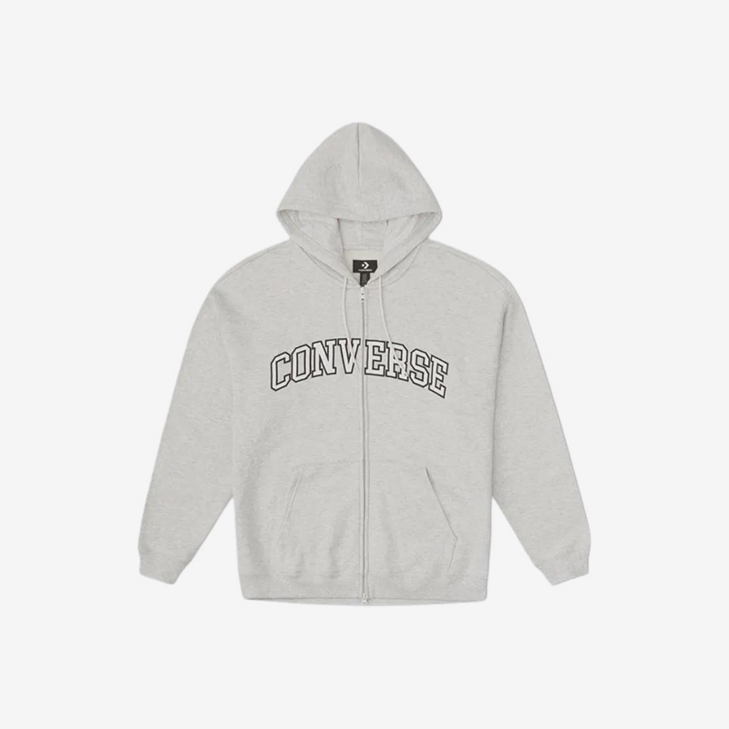 Converse/匡威正品2025新款男子针织连帽夹克外套10027083-A04