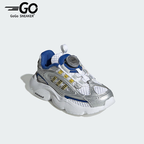 Adidas/阿迪达斯正品OZMILLEN小童耐磨经典轻盈透气运动鞋JS2480
