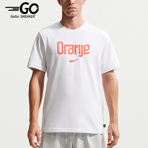 Nike/耐克正品夏季男士透气字母印花简约舒适短袖T恤IH2190-100