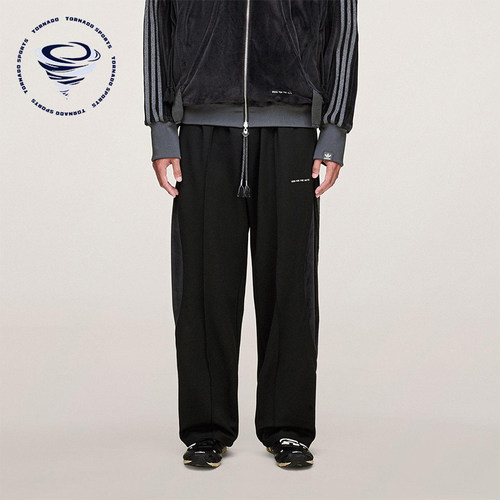 Adidas/阿迪达斯正品三叶草男女日常梭织条纹休闲运动裤KC0323