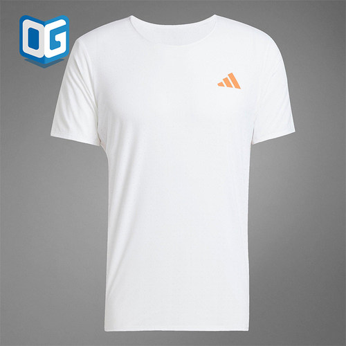 Adidas/阿迪达斯正品经典男士经典跑步健身运动修身圆领T恤JD4200