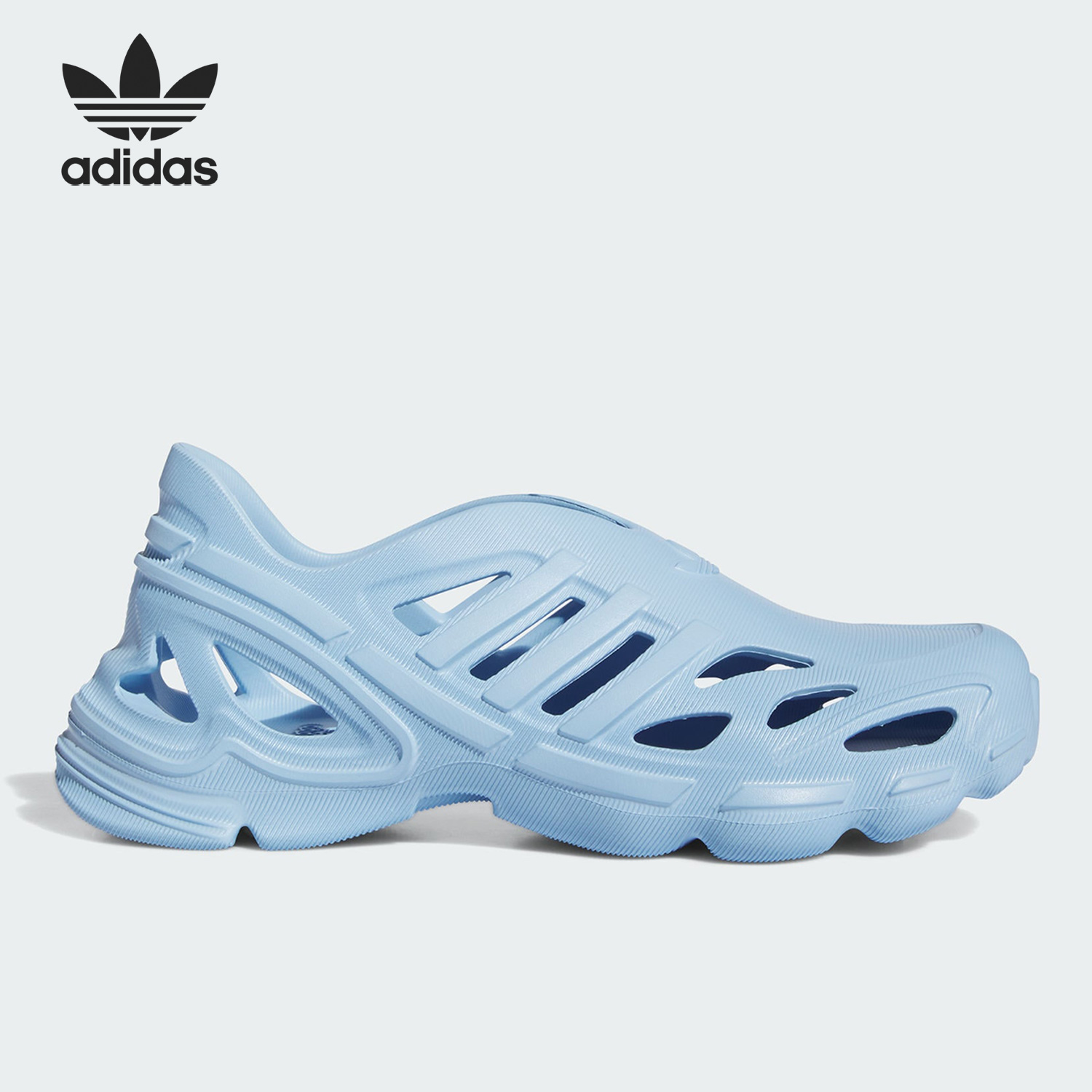 Adidas/阿迪达斯正品三叶草男女同款休闲透气洞洞鞋IF3913