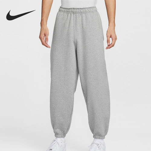 Nike/耐克正品2025冬季款男士束脚针织刺绣长裤HV1089-063