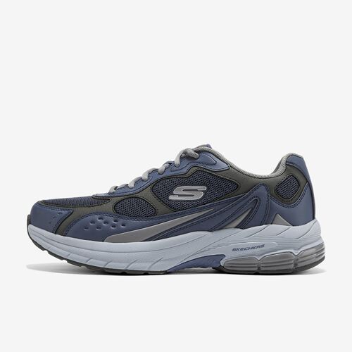 Skechers斯凯奇正品ORBITAL男款绑带防滑运动鞋8790349-NVGY